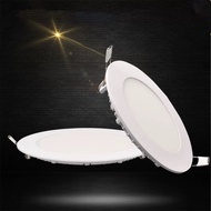 Slim Led Ceiling Light 12w-18w-24w, Decorative Plaster Ceiling Light