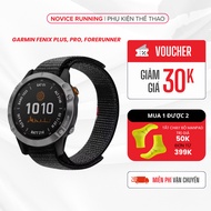 Nylon Strap 20mm 22mm 26mm For Garmin Fenix 5 5x 5s Plus, 6 6x 6s Pro, Forerunner 935 945 DGM-555