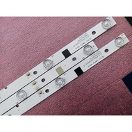 A SANZO 40CS6000 DARLING LED TV SET 40DF2200 JS-D-JP3910-071 061EC(80122) 100% NEW SET OF 3 BARS, 2 