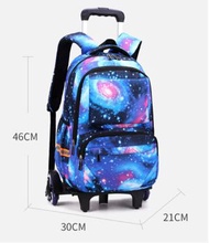 拉桿背包旅行袋(下單後請聯絡客服確認發貨顏色)