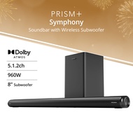 PRISM+ Symphony 5.1.2ch Soundbar with Dolby Atmos | 960W | Wireless Subwoofer | Wireless Music Strea