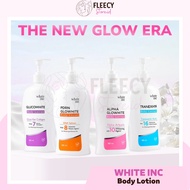 WHITE INC Alpha Glowhite Glucowhite/ PDRN Glowhite/ TranexHya Body Lotion/ Whitening Body Lotion