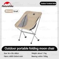 FHJIK Naturehike เก้าอี้ดวงจันทร์อะลูมิเนียมล้วนน้ำหนักเบา L04ตั้งแคมป์เก้าอี้ตกปลาเก้าอี้นั่งผ่อนคล