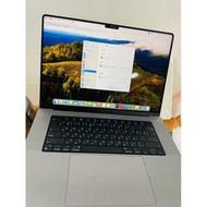 蘋果原廠 筆電 MacBook Pro M1 Max 高規 64G/2TB 2021年 A2485 