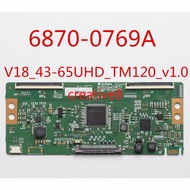 6870C-0769A 65inch Logic Board 6870C0769A V18_43-65UHD_TM120_v1.0 TV Board for LG Original Logic Tco