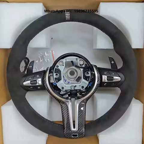 CS Style With Carbon Trim Full Steering Wheel F10 F20 F22 F30 F31 M2 F87 M3 F80 M4 F82 F85 F90 X5 F1