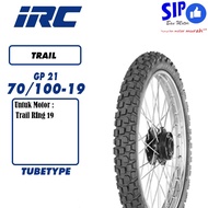 Ban motor semi trail IRC GP21 70 100 ring 19 tubetype