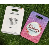 Customized / Personalized PMD E-Scooter / E-bike License Tag