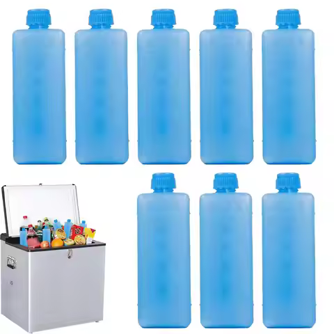 Cooler Ice Pack 8Pcs/set Refrigerator Ice Box Summer Cooling Crystal Freeze Box for Home Kitchen Dri