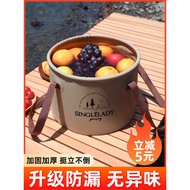 Outdoor Foldable Bucket Foldable Car Travel Thickened Camping Portable Bucket Foldable Bucket Portab