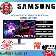 Samsung 32 Inch Odyssey OLED G8 G81SF QD-OLED UHD 240Hz 0.03ms HDR400 Gaming Monitor
