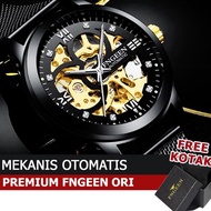 Gratis Ongkir Fngeen 6018 Jam Tangan Pria Mechanical Automatic Luxury