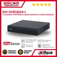 DAHUA XVR/DVR 4CH CHANNEL DH-XVR1B04-I 2MP 1080P FHD WIZSENSE SUPPORT AUDIO FULLCOLOR CCTV ANALOG - 