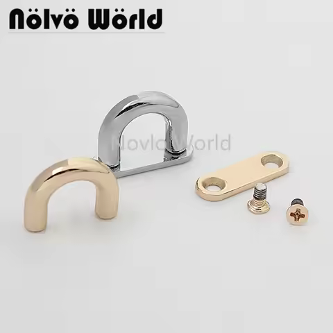 5-20-100 pieces 5 colors 9mm 3/8" Arch Bridge U Ring Link For Purse Bag Making,Shoes Metal Hanger Ar