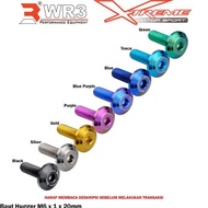 Titanium Bolt Package WR3 Hugger Bela R15 R6 / ZX636 ZX6R ZX25R 250 FI Z900 Z800 Versys 250 ER6 / CB