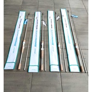 [WHITE + CORK HANDLE] ASUKA SNOW WHITE SPINNING/ BAITCASTING (BC) FISHING ROD