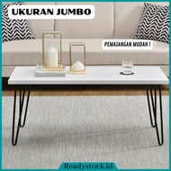 Id Minimalist Aesthetic Room Table Size 80x40cm 80x20cm 60x40cm 60x30cm Black and White Color