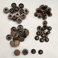 12 sets of 12mm Anti-Rust Snap Buttons code 330 Snap Button 12mm ATG