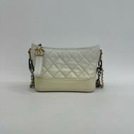 Chanel 白色漸變色流浪包小號 肩背包