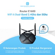 ZTE ZXHN E1600 WiFi 6 Dual-Band 2.4Ghz and 5Ghz Router 4 Original Used Antennas Bonus Adapter WiFi 6