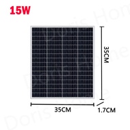 แผงโซล่าเซลล์ 18V/500W 400W 300W 200W 150W พร้อมสาย Solar Cell โซล่าเซลล์ Solar Panel กันน้ำ กันฟ้าร