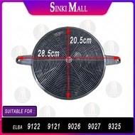 ✅ORIGINAL Compatible Carbon / Charcoal Filter for ELBA 9122 9121 9026 9027 9325 Kitchen Hood Range H