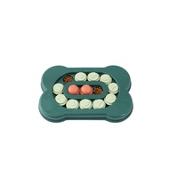 DY Loving Dog Intellectual Toys Puppy Souptoys Training Toys Food Track Bone Shaped Orbital Foraging