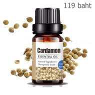 Aliztar 100% Pure Cardamom /Cardamon Essential Oil 10 ml น้ำมันหอมระเหยลูกกระวาน สำหรับอโรมาเทอราพี เตาอโรมา เครื่องพ่นไอน้ำ ผสมน้ำมันนวดผิว ทำเทียนหอม