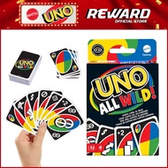 UNO All Wild Mattel Card Game with 112 Cards Gift for Kid Family & Adult Game Night for Players 7 Ye