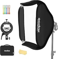 GODOX S2 60 x 60 cm Foldable Universal Softbox Kit Bowen Mount S-Type Bracket for GODOX V1 AD400Pro