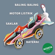 Mainan Science DIY Robot Acosta STEM Sains Untuk Anak-anak Toys Puzzle Education Edukasi Edukatif Ar