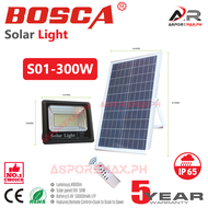 BOSCA SOLAR LIGHT 5 YEAR WARRANTY 100W 200W 300W Solar Led Outdoor Flood Light Street Lamp Waterproo