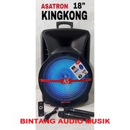 Speaker aktif bluetooth Asatron Kingkong 18 inch new