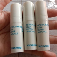 Innisfree RETINOL CICA REpair Ampoule SET 5 ml.  อินนิสฟรี เรตินอล ซิคา รีแพร์ ขนาดทดลอง  / DOU KIT 