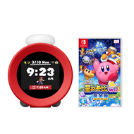 【預購】Nintendo Sound Clock Alarmo 互動式鬧鐘+Switch 星之卡比 Wii 豪華版 中文版