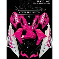 COVERSET HONDA VARIO 160 HIJAU LUMUT /SET VARIO 160 INITIAL D