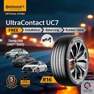 Continental Toyota Vios UltraContact UC7 CC7 175/65R14 185/60R15 195/50R16 205/50R17 (with installat