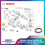 Original Spare Part Rubber Ring Bosch Pos No. 27 for Bosch GWS 6-100 / GWS 8-100 C SKU 1600206025 Be