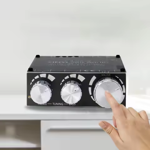 XY-T100H TPA3116D2 BT 5.0 Power Audio Amplifier Board 2x100W Stereo Digital Power Amplifier Board Mo