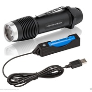 LEDLENSER F1R Handhold torch with 1 x 10W XML2-LED, 1 x 18650 battery in blister