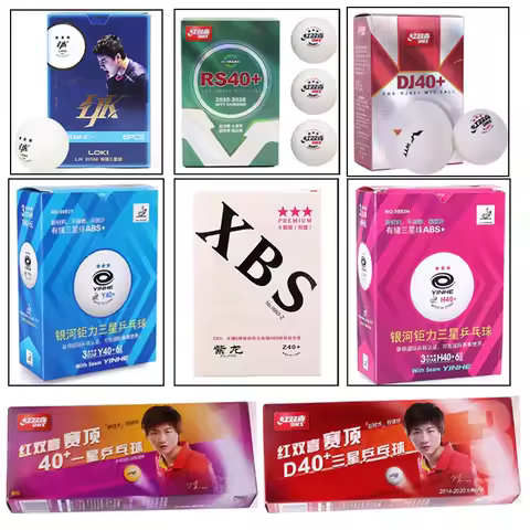 LOKI Table Tennis Balls New Material 40+ PingPong Balls Seam/seamless Table Tennis Balls Trainning &