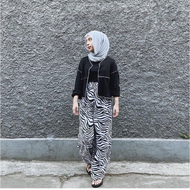 JELINE - KULOT ZEBRA / KULOT ANIMAL / CELANA KULOT WANITA / KULOT MOTIF ZEBRA
