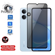 realme Note 80 2026 2Pcs Privacy Screen Protector Tempered Glass For realme Note 80 70 60 80x 70T 60