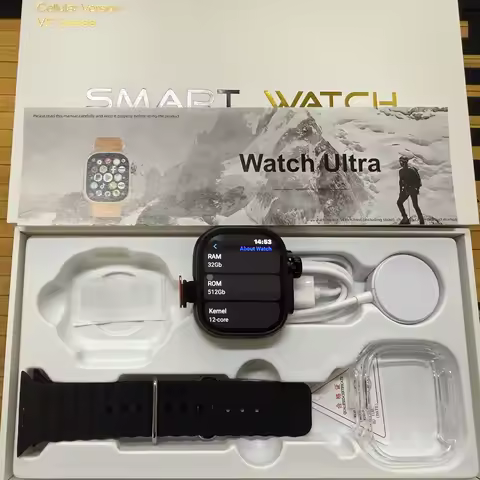 DW100 Pro Updated DW100 Pro Plus + Smartwatch With Touch ID 2.29inch Large Screen Rotary Camera NFC 