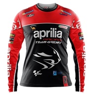Popular l aprilia baju jersey aprilia motogp long sleeve motorcycle riding clothes size xs-6xl