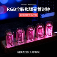 Timer Digital Glow Alarm Clock Assembly Alarm Clock Electronic led Creative Simulation Clock-Free Tu