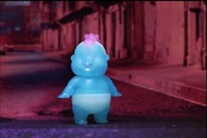 全新 UNBOX baby chunk 限定 GID 藍色夜光版