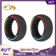 【rbkqrpesuhjy】2Pcs 8.5 Inch Scooter Solid Tire 8.5X2.5 Solid Honeycomb Shock Absorption Colorful Compatible for Dualtron Mini Replacement Spare Parts Accessories