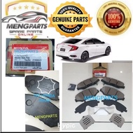 ******CIVIC FC TEA  TBA 1.5 VTEC TURBO 1.8 VTEC FE T24 2016Y UP FRONT DISC BRAKE PAD SET 45022-TEA-T