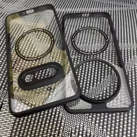 Magnetic Case For Nothing Phone 3a Pro Phone3 3 A MagSafe Clear Hard Back Cover Acrylic Protect Shel